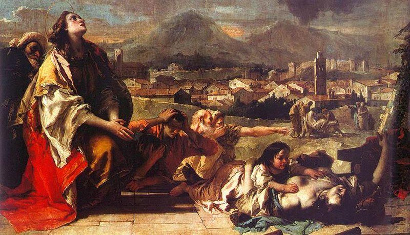 Saint Tecla at Este, Giambattista Tiepolo